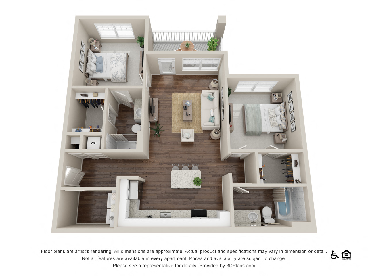 Hickory floor plan